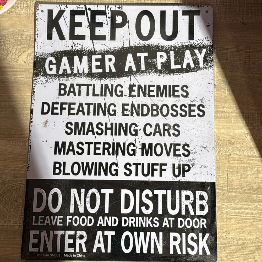 Bedroom Signage